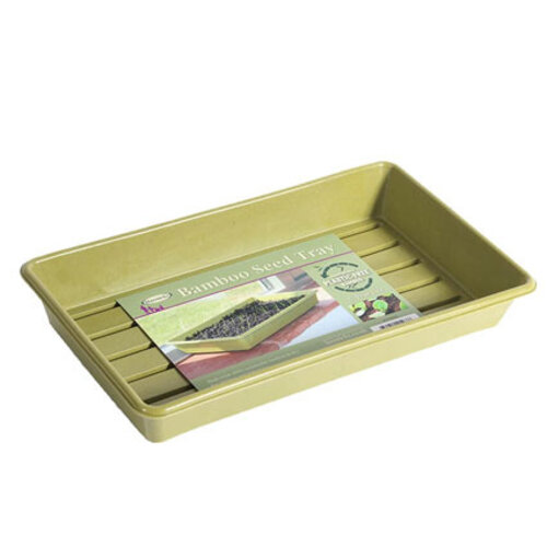 Haxnicks Bamboe Kweekbak - Zaaibakje - Groen