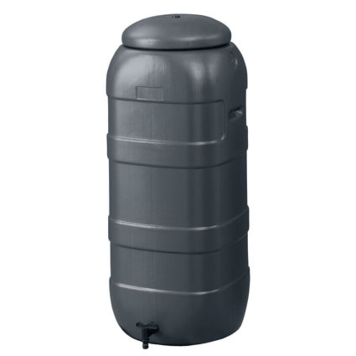 Harcostar Rainsaver Regenton - 100 liter - Antraciet - Kraantje