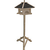 Patkar Hamburg Voederhuis - Grenenhout - Taupe/Zwart - 1.36 meter hoog