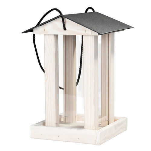 Patkar Dieppe vogelvoederhuisje - Plexiglas, hout en staal - Hangend