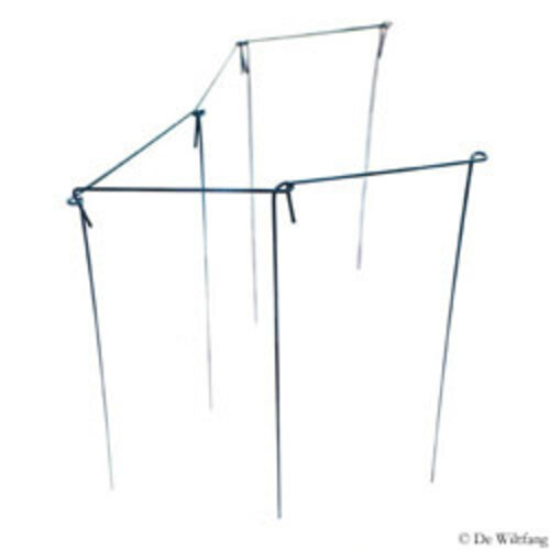 De Wiltfang Plantsteunen Engels - 6 stuks - Gecoat metaal - Ondersteuning planten