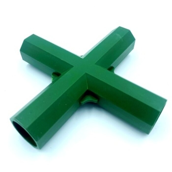 GardenSkill Verbindingsstuk 4-weg - 16 mm - Voor kweektunnels