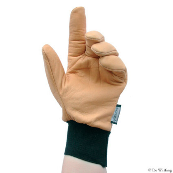 Rostaing Gevoerde leren handschoenen - Maat 7 t/m 10