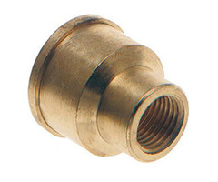 Geka Verloopsok 3/4" naar 1/2" binnendraad - Messing