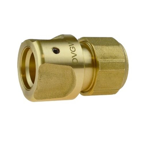 Geka Slangkoppeling - 1/2 duims slang - Messing