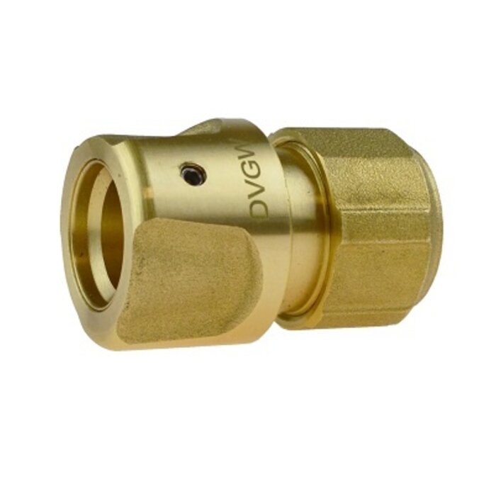 Geka Slangkoppeling - 1/2 duims slang - Messing