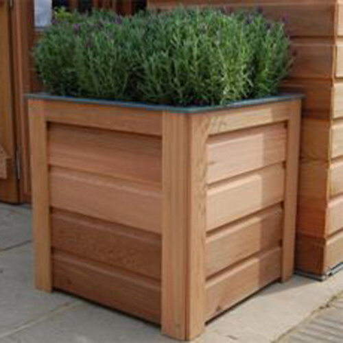De Wiltfang Plantenbak cederhout - 45 x 45 cm