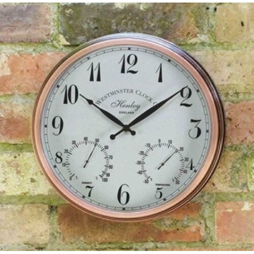 Smart Garden Products Henley Tuinklok 3 in 1 - Koper-effect - 30 cm