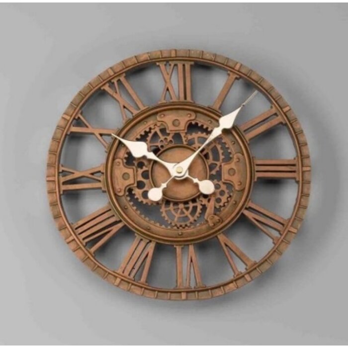 Smart Garden Products Newby Mechanical klok - Brons - 30 cm