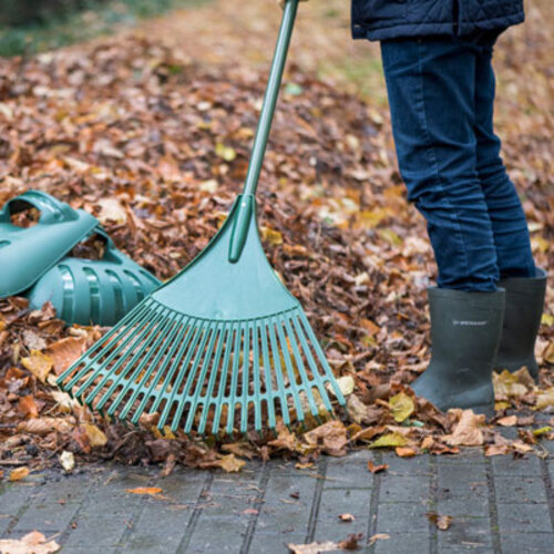 De Wiltfang Bladhark kunststof - 23 tanden - 1,7 m