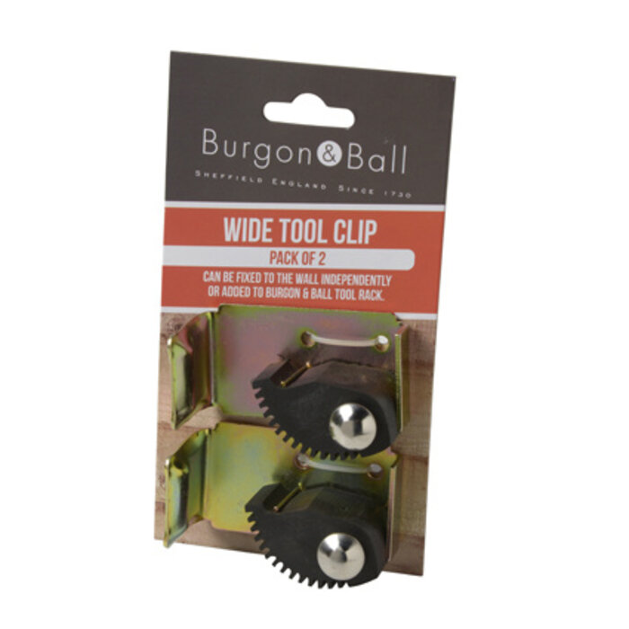 Burgon & Ball Gereedschapsclip - Gereedschaprek - 2 stuks