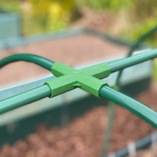 GardenSkill Verbindingsstuk 4-weg - 16 mm - Voor kweektunnels