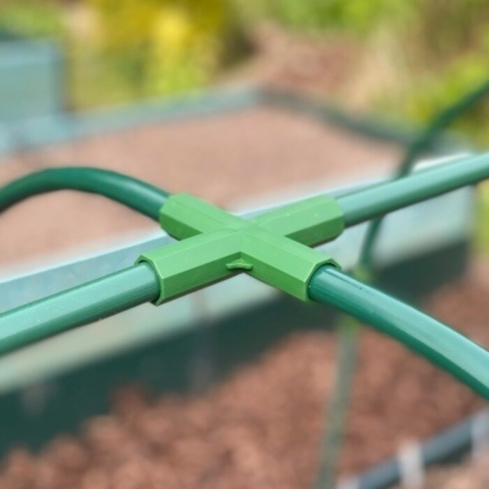 GardenSkill Verbindingsstuk 4-weg - 16 mm - Voor kweektunnels