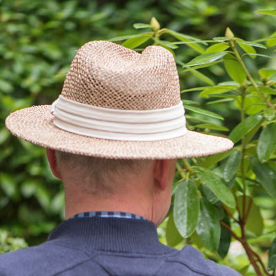 Hatland headwear Zonnehoed van zeegras - beige -S/ML en L/XL