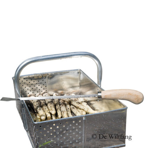 Sneeboer Aspergesteker met essenhouten heft