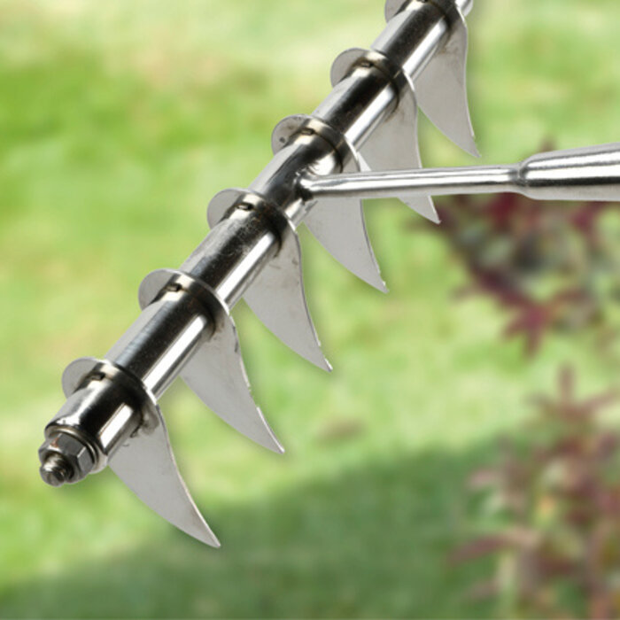 Burgon & Ball RHS Verticuteerhark - 6 Verstelbare tanden - 162 cm