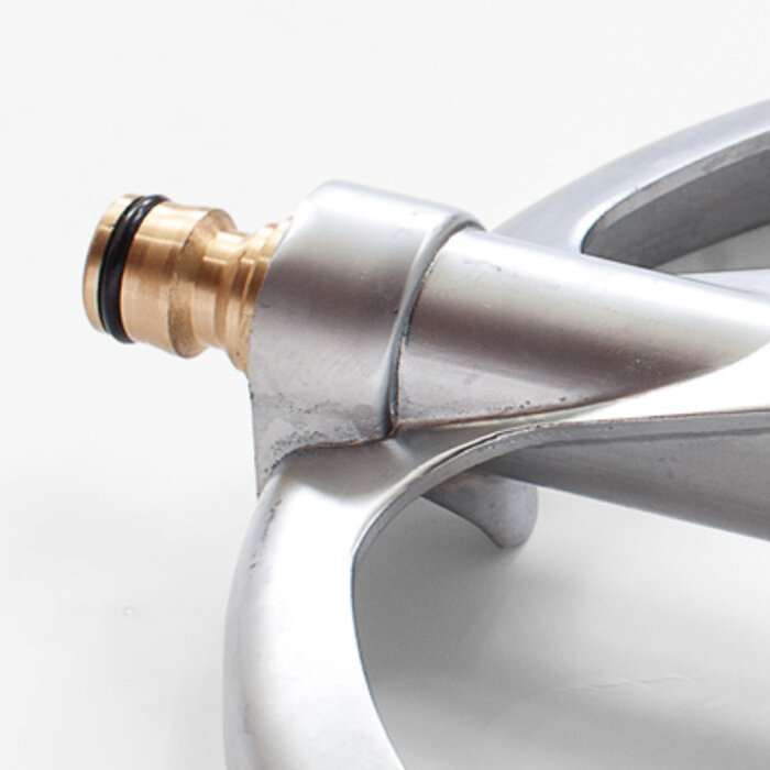 Silverline Koppelstuk - Buitendraad 3/4" - Messing