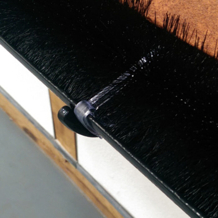 De Wiltfang Bevestigingsset voor dakgootborstels - 2 stuks - 150 mm