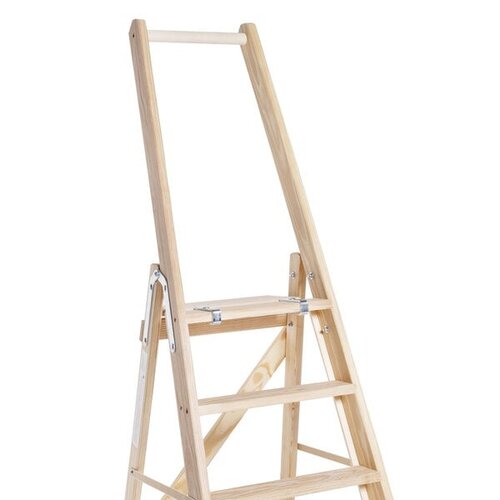 Van Eldik ladders Houten plateautrap - Stahoogte: 60 tot 240 cm - 3 tot 12 treden