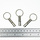 Bevestigingspennetjes Plateauladder - Aluminium - 3 stuks