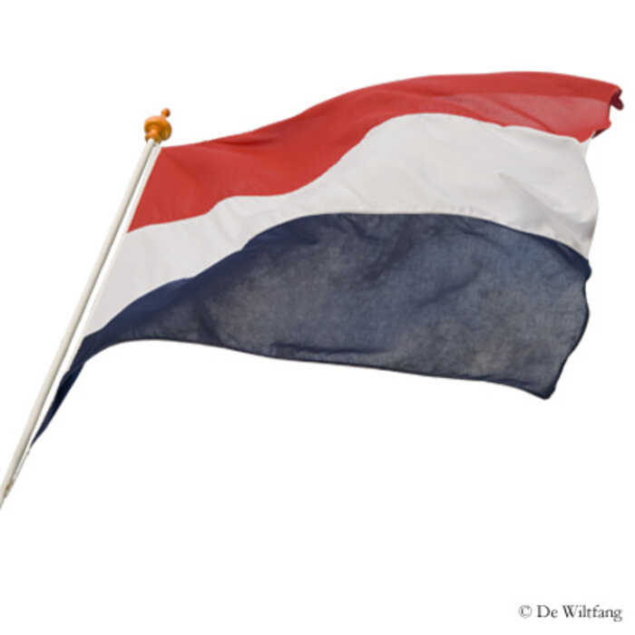 De Wiltfang Nederlandse vlag - 100 x 150 cm - Oud Hollandse kleuren