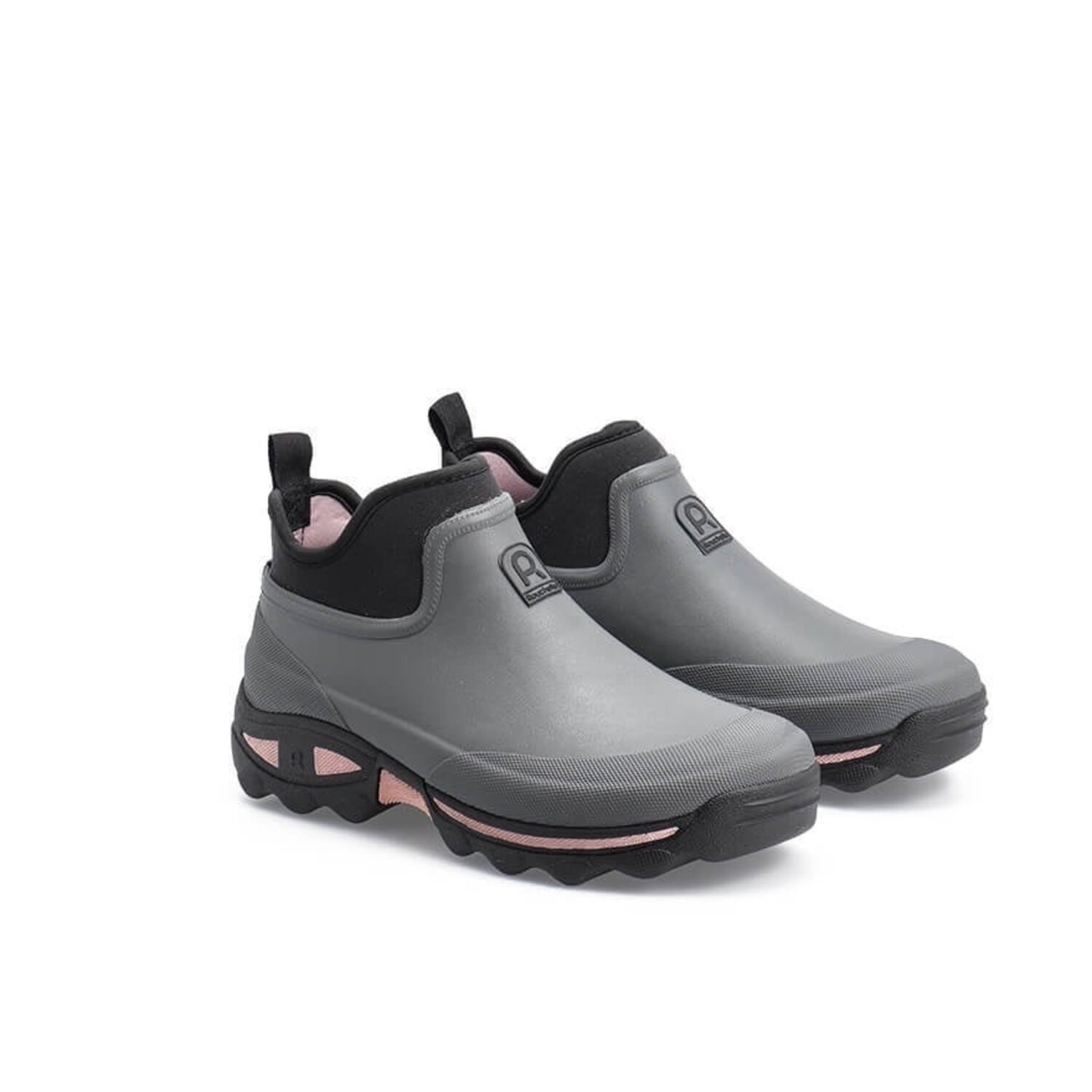 Lyuu Tuinschoenen, uniseks, regenlaarzen, waterdicht, licht, outdoor, wandelen, korte enkellaarzen, heren of dames, A Zwart, 45 EU
