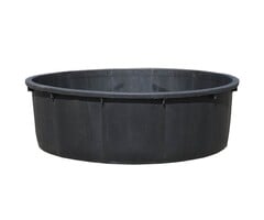 Meuwissen Agro Boomkuip 275 liter - 114 x 34,5 cm - Zwart polyetheen