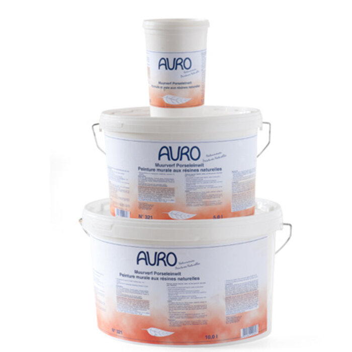 Auro 321 Muurverf - Porselein wit - 1 t/m 10 liter