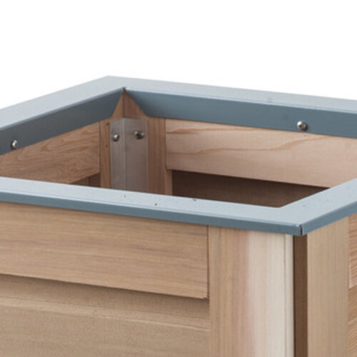 De Wiltfang Plantenbak cederhout - 45 x 45 cm