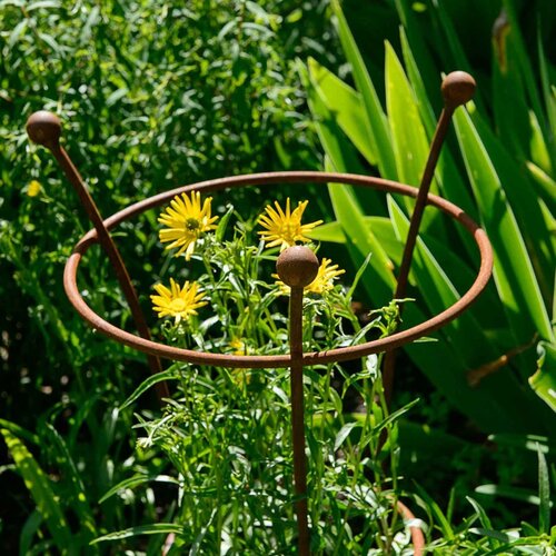 Harrod Plantensteun rond - Roest - Diverse maten - 8 mm staal - 5 jaar garantie