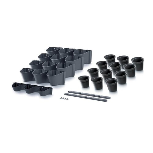 Prosperplast Verticale Plantenbak - 12 planten - Kunststof - Wall