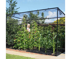 Harrod Fruitkooi - Zwart staal - Inclusief net - Diverse maten