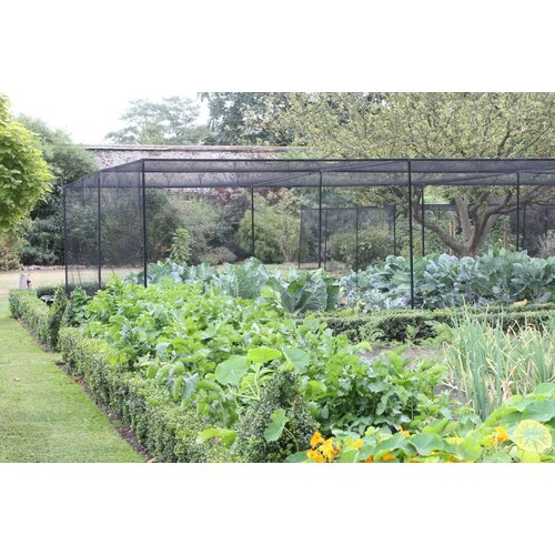 Harrod Fruitkooi - Zwart staal - Inclusief net - Diverse maten - 10 jaar garantie