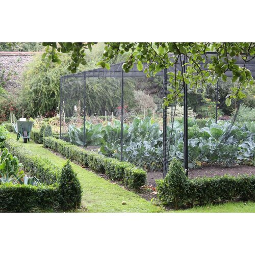 Harrod Fruitkooi - Zwart staal - Inclusief net - Diverse maten - 10 jaar garantie