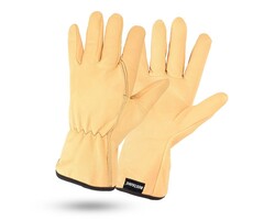 Rostaing Tuinhandschoenen - Getaand leer - Maat 6 t/m 11