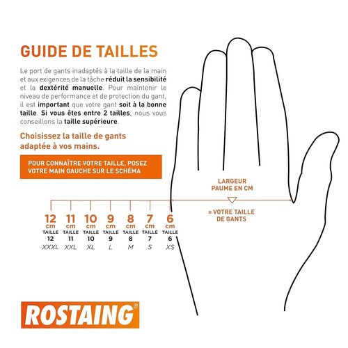 Rostaing Maxfeel handschoenen - Voor onderhoud - 4 kleuren