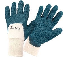 Rostaing Latex rozenhandschoen - Blauw - Maat 6 t/m 10 - Waterdicht
