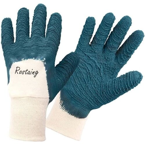 Rostaing Latex rozenhandschoen - Blauw - Maat 6 t/m 10 - Waterdicht