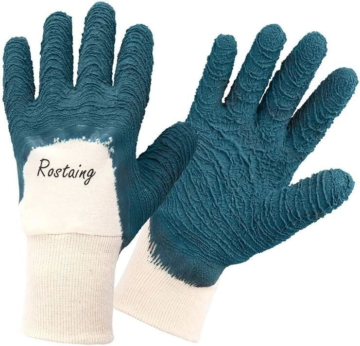 Rostaing Latex rozenhandschoen - Blauw - Maat 6 t/m 10 - Waterdicht
