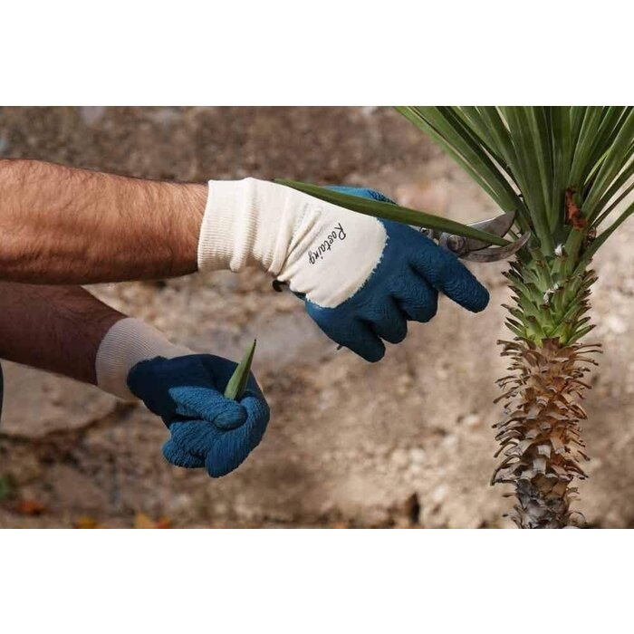 Rostaing Latex rozenhandschoen - Blauw - Maat 6 t/m 10 - Waterdicht