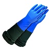 Rostaing Vijverhandschoenen Blauw - 60 cm - PVC en katoen