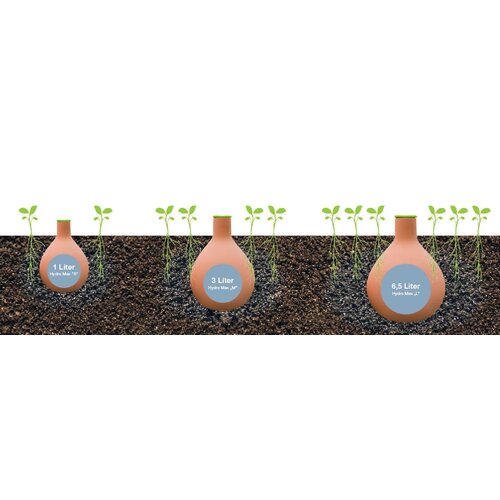 Biogreen Plantendruppelaar terracotta - Ronde Olla Pot - Druppelaars voor planten