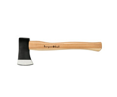 Burgon & Ball Allround keukenbijl - 14 cm kop - Hickory hout -  38 cm