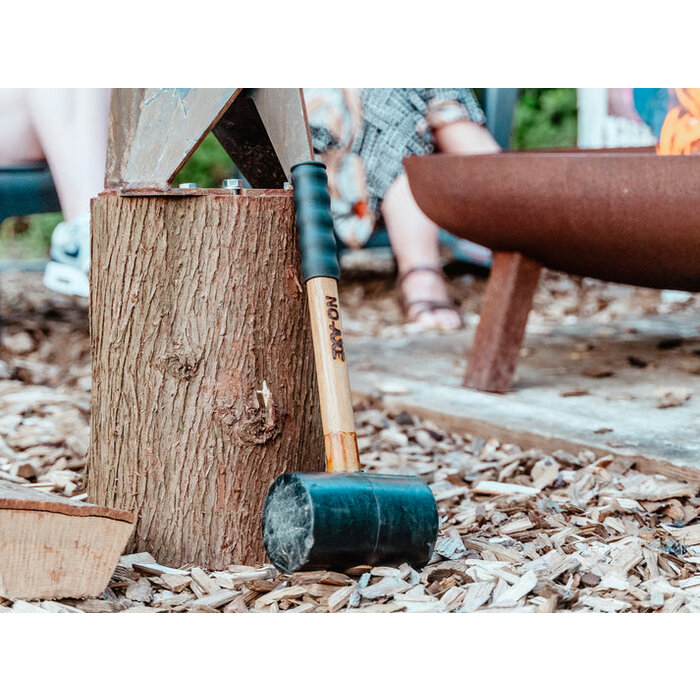 No-Axe Rubberen hamer - Voor de NO-AXE houtklover
