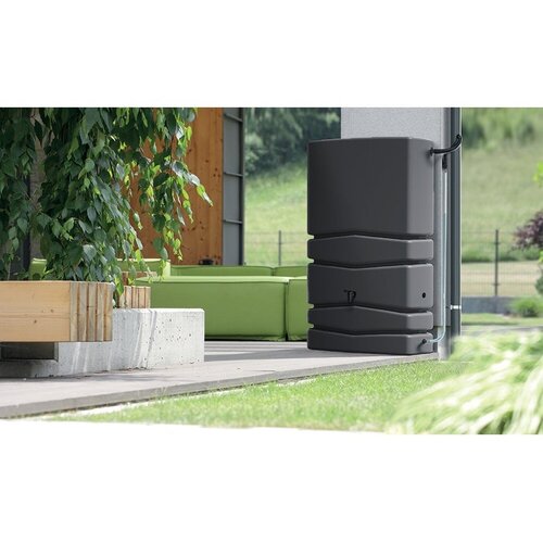 Prosperplast Aqua Tower Regenton - 350 liter - Antraciet