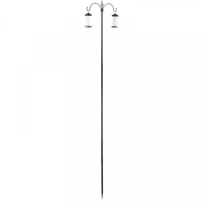 Smart Garden Products Vogel voederstation voor voedersilo's - 2,1 meter - 2 silo's