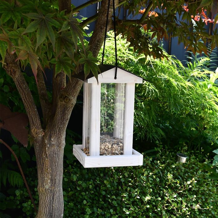 Patkar Dieppe vogelvoederhuisje - Plexiglas, hout en staal - Hangend
