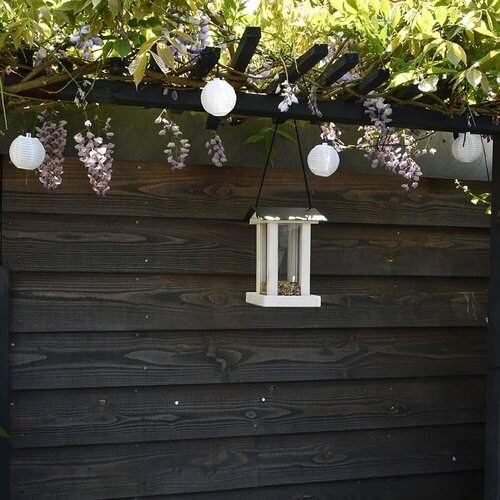 Patkar Dieppe vogelvoederhuisje - Plexiglas, hout en staal - Hangend