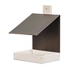Patkar Milaan vogelvoederhuisje muur - 2 kleuren - Stalen dak
