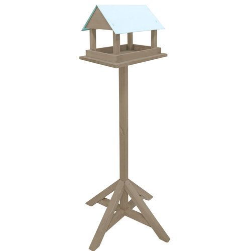 Patkar Bonn vogelvoederhuis op standaard - Bouwpakket - Verzinkt dak